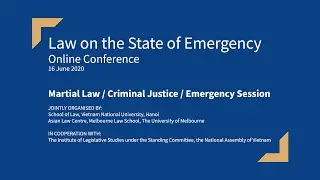 Martial Law / Criminal Justice / Emergency, 'Law on the State of Emergency' Conference 3