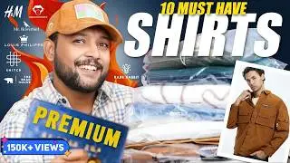 10 Must Have Casual Shirts for College/Office  🔥 H&M, Snitch Myntra Men Shirt Haul 2024 | ONE CHANCE