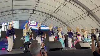 Awa Odori music and dance during the Japan Expo al CentralWord, Bangkok