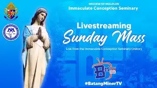 #ICSSundayMass October 03 2PM live streaming From Immaculate Conception Seminary Oratory