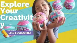 SLIME BATH CHALLENGE with NEW Bubble Surprise L.O.L. Surprise!