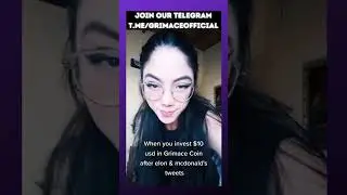 When you invest $10 into GrimaceCoin #crypto #shorts #dance #youtube