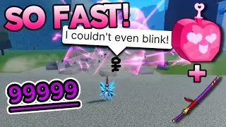 The fastest combo...? | Bounty Hunting + Love Combo (Blox Fruits)