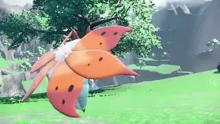 Shiny Moth - Pokemon Violet
