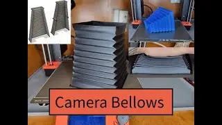 Camera Bellows 3D Printed in Vase Mode - Printables Cameras And Accessories Contest