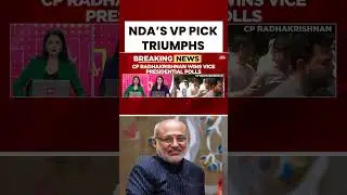 CP Radhakrishnan Elected Vice President | Defeats INDIA Bloc's Sudershan Reddy With 452 Votes