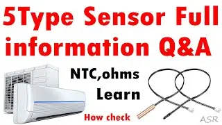 Air conditioning how many types Sensors used Sensor Full Name how many Ohms Full information video