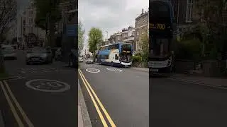 Packed Coastliner Number 700 arrives at Brighton from worthing as railway employee go on a strike
