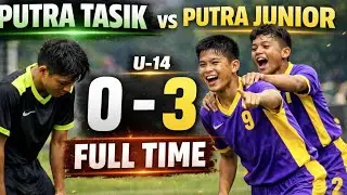 PUTRA TASIK VS PUTRA JUNIOR | CHAMPION U12-14 #football #ssb #sepakbola #champion 