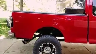 97 Ford F150 Muffler delete straight pipe