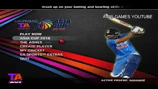 ASIA CUP 2018 Patch For Cricket 07