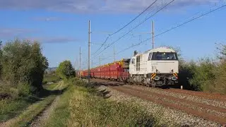Défilé de suite rapide autour de Tain l'Hermitage