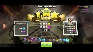 CWL coc, war ke 6. Lawannya mudah #coc #clashofclans #cocwar