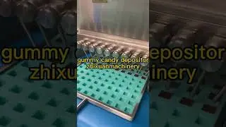 table top commercial use gummy chocolate candy depositor machine