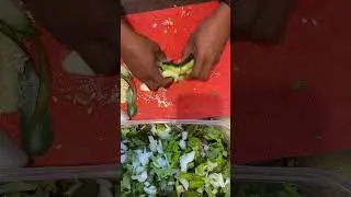 Easy & Nutritious: Homemade garden Salad in 5 Minutes #freshingredients #gardensaladrecipe