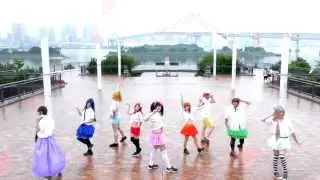 【ボカライブ！】夏色えがおで1,2,Jump!　聖地で踊ってみた【ＰＶ】