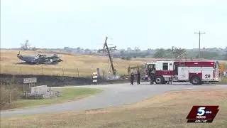 National Guard aircraft crash lands in southeast Oklahoma City