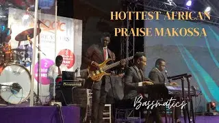 HOTTEST AFRICAN 4:4 MAKOSSA PRAISE | THIS BASSIST CAME READY TO CHURCH | BASSMATICS | BAND CAM
