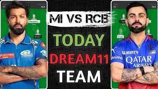 MI vs RCB Dream11 Team, MI vs RCB Dream11 Prediction, MI vs RCB Dream11: Fantasy Tips, Analysis