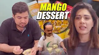 Aroosa Khan Made Delicious Mango Dessert for Iqrar-ul-Hassan 🍨🥭