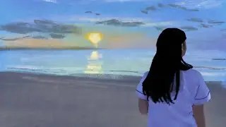 Sunset - Painting Practice - Procreate