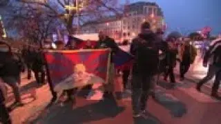 Czechs rally against virus measures in Prague