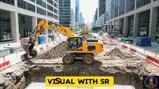 JCB in field working mode