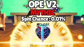 Spinning for the *NEW * OPE V2 Fruit in Fruit Battlegrounds...(Roblox)