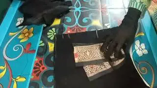 ফলস দিয়ে ব্লাউজ কাটিং।