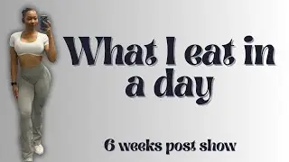 FULL Day of EATING as a Natural Bodybuilder / Prep Diet / Bodybuilding / What I eat in a day