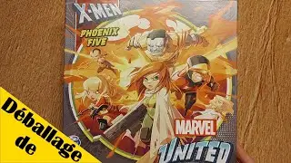D&eacute;ballage de Marvel United - Xmen - Phoenix Five