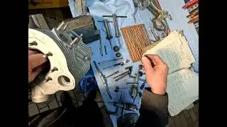 NSU Konsul II  500ccm Motor Revision Teil 5   German Motorcycle Herritage,Big Singles,Vintage Bikes