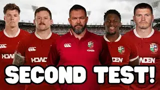 TEAM NEWS | Australia vs British & Irish Lions | 2ND TEST