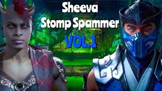 MK11 - 14 Minutes of Kombat League Sheeva Stomp Spammers VOL.1 (No Skill Detected)
