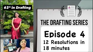 12 Must-Know Resolutions Explained in ONLY 18 Minutes | Drafting Series EP 4 (CS Professional)