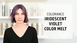 Iridescent Violet Hair Color Melt Tutorial | Colorance | Goldwell Education Plus