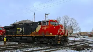Winter Railfanning in Chicagoland - Jan. 14th, 2026
