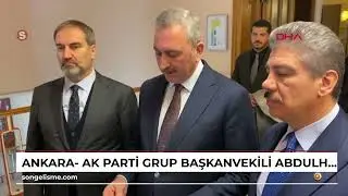 Ankara- AK Parti Grup Başkanvekili Abdulhamit G&uuml;l, rapor tesliminin ardından konuştu