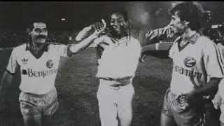 O Encontro de Pelé, Zico e Rivellino no Estádio do Canindé em 1989