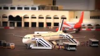 Malta International Airport Scale 1:200 Model - Exhibition 2015