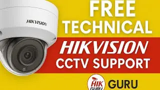 Free Technical HikVision CCTV Support