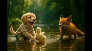 When A Puppy Found An Egg | An Unexpected Bond Forms