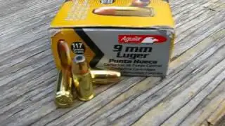 Aguila 9mm Ammo Test
