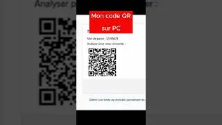 Voir le code QR de mon wifi sur PC Windows 10/11