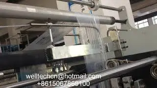 Zipper Welding Bag PE LDPE Plastic Zipper Bag Making Machine