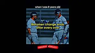 When I was 8 years old 😢 #cricket #foryou #fyp #foryoupage #nostalgia #viralshorts #viralreels