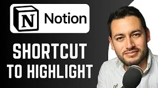Shortcut to Highlight in Notion | Keyboard shortcut for highlighting | Notion Tutorial
