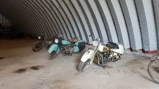 Meacham Barn Find Auction.. Massey Harris Tractors, Indian Motorcycles, & Collector Cars..