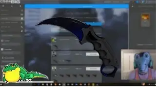 COIN FLIPPING THE KARAMBIT DOPPLER! CSGO BIG