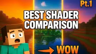 COMPARISON BEST SHADERS MINECRAFT 1.21.10  (BSL, SOLAS, PHOTON, COMPLEM. ONBOUND E REIMAGINED)